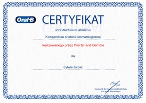 Certyfikat Image95